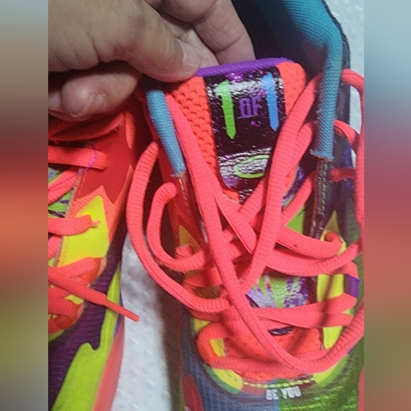 PUMA EUC MENS SIZE 11 LAMELO BALL BE YOU COLOR FLASHY BASKETBALL SNEAKERS SHOES - Picture 5 of 14